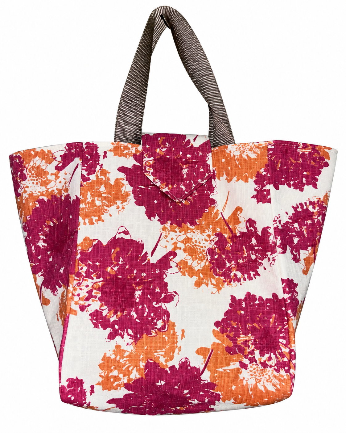 Curated Deborah Pink and Orange Floral