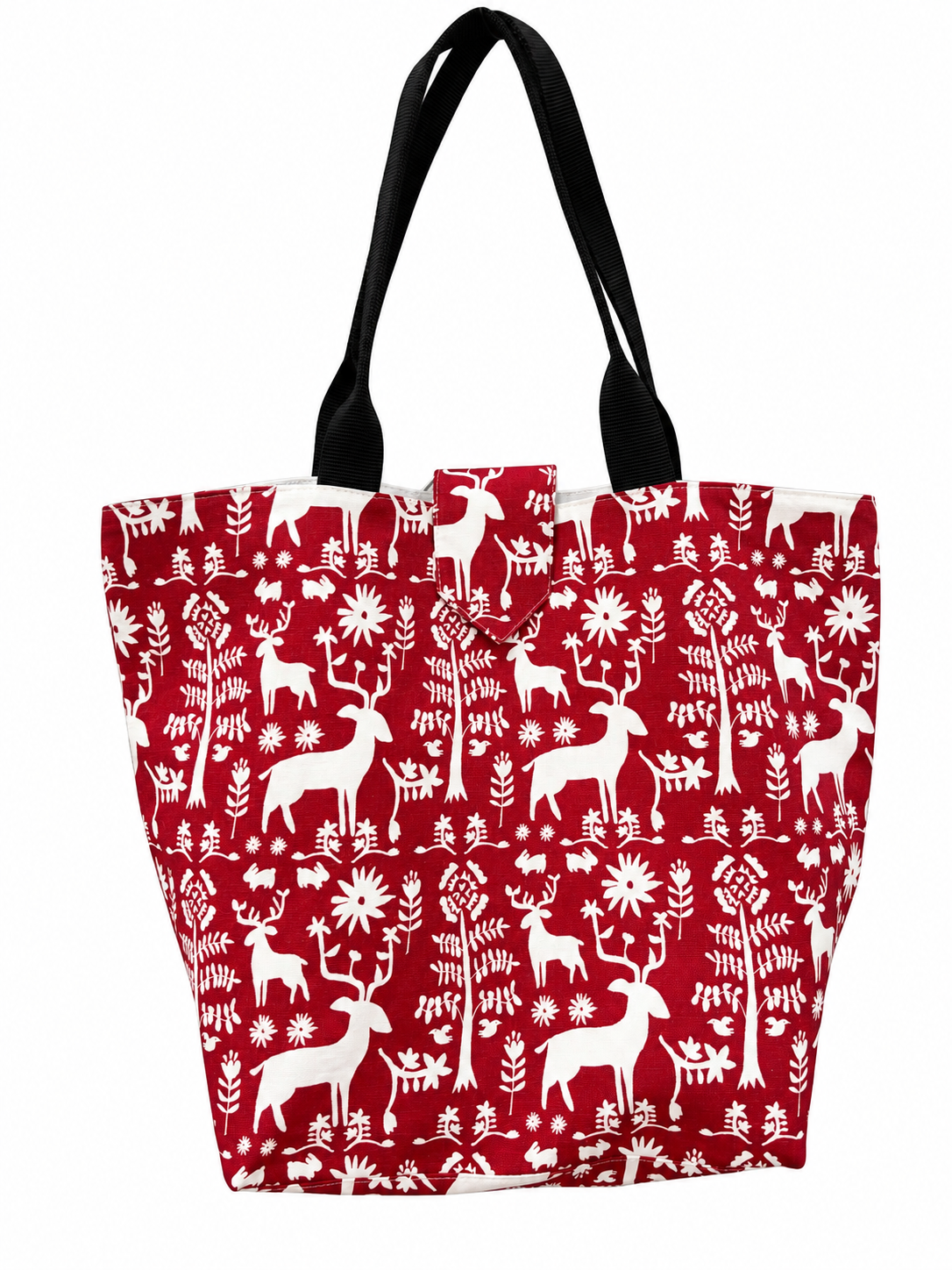 Curated Patricia in Red and White Deer