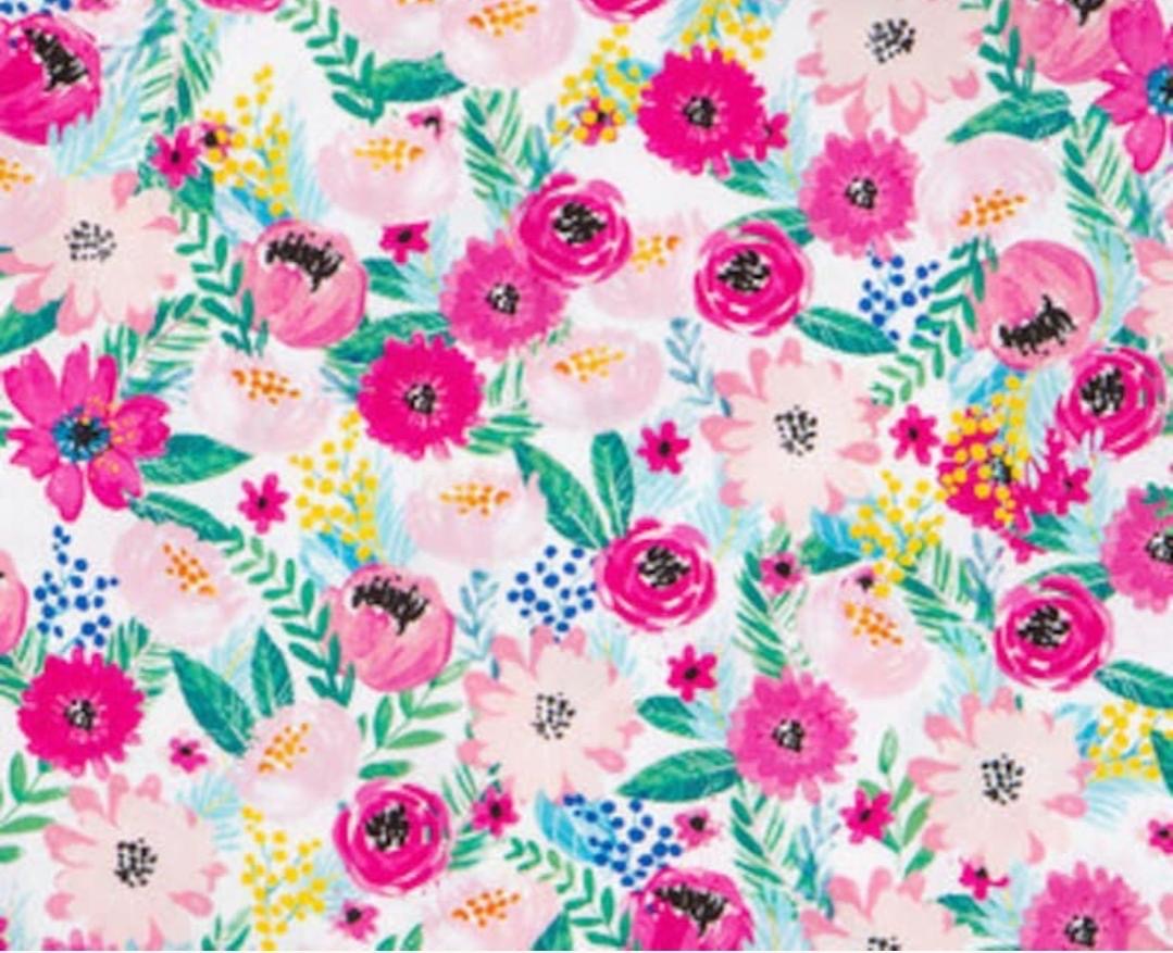 DOD Cosmetic Bag Pink Peonies