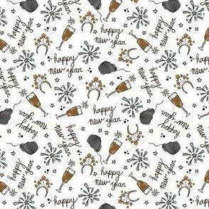 NYE Cheers Forever Cosmetic Bag