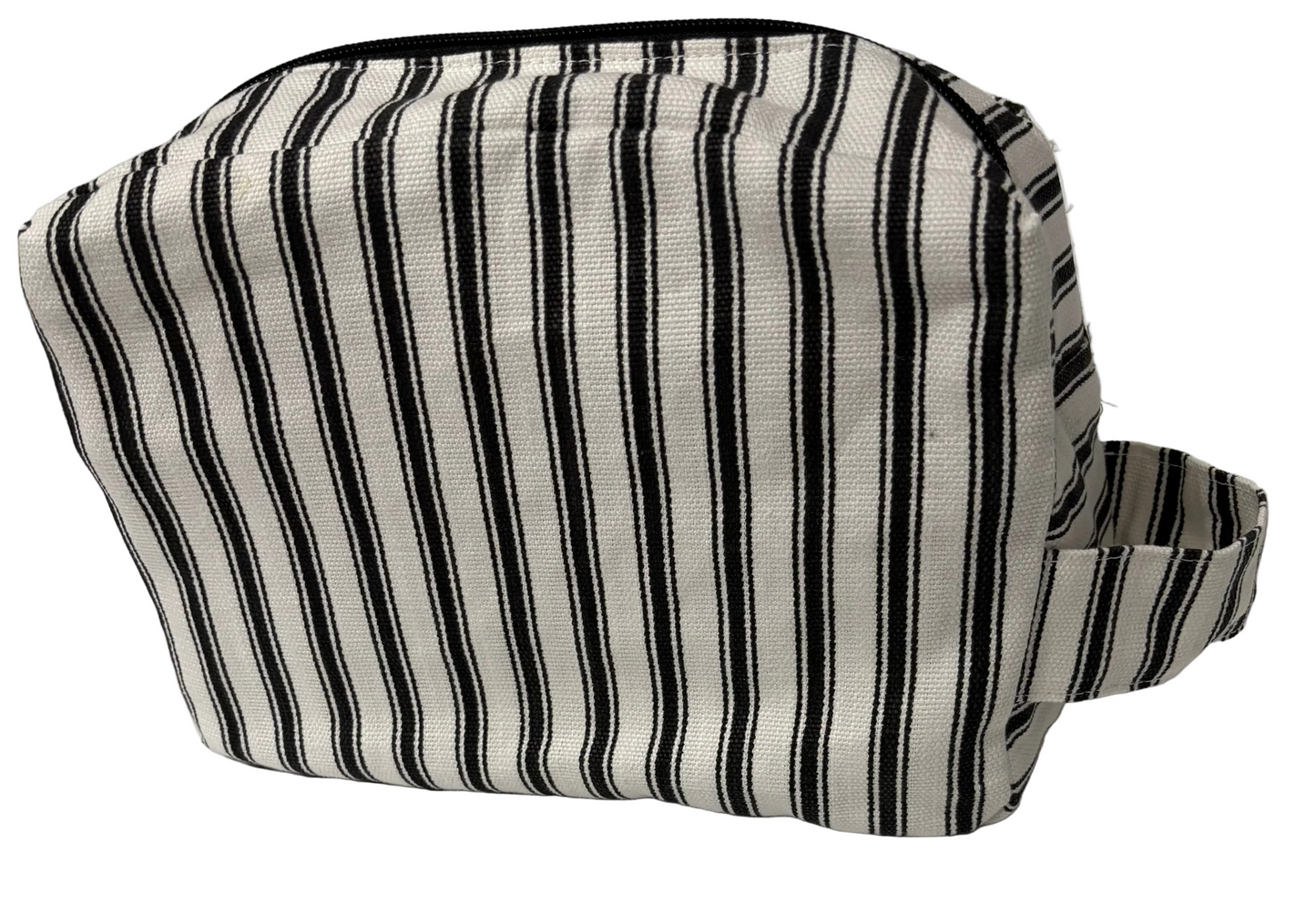 Quinn Bag Black and White Stripe