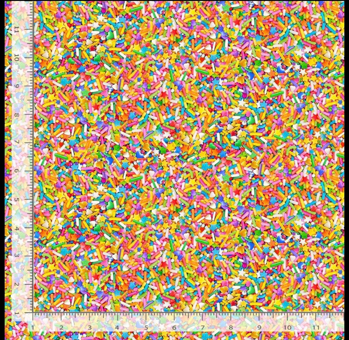 Delia Rainbow Sprinkles Sweet Life Wristlet