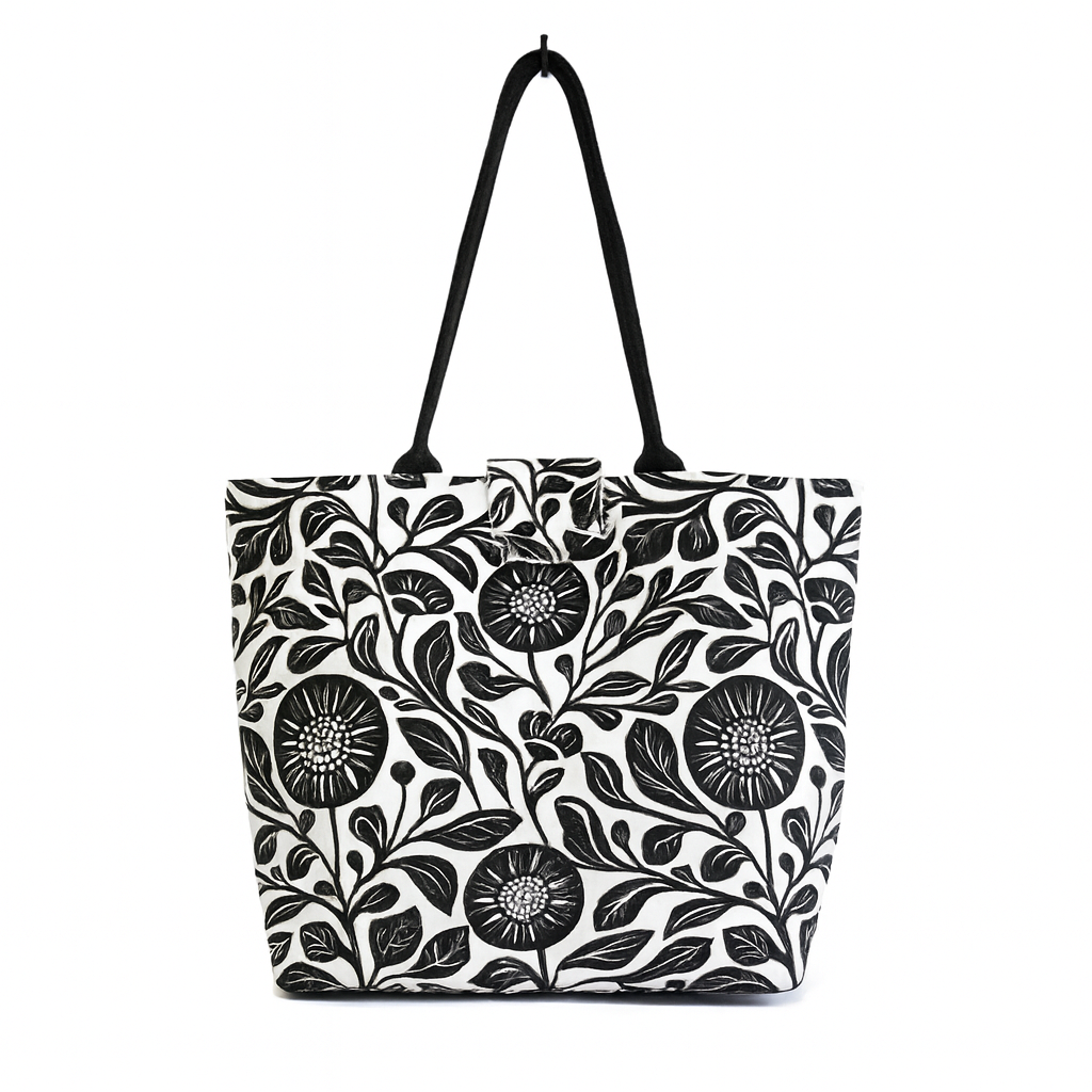 Patricia Black and White Line