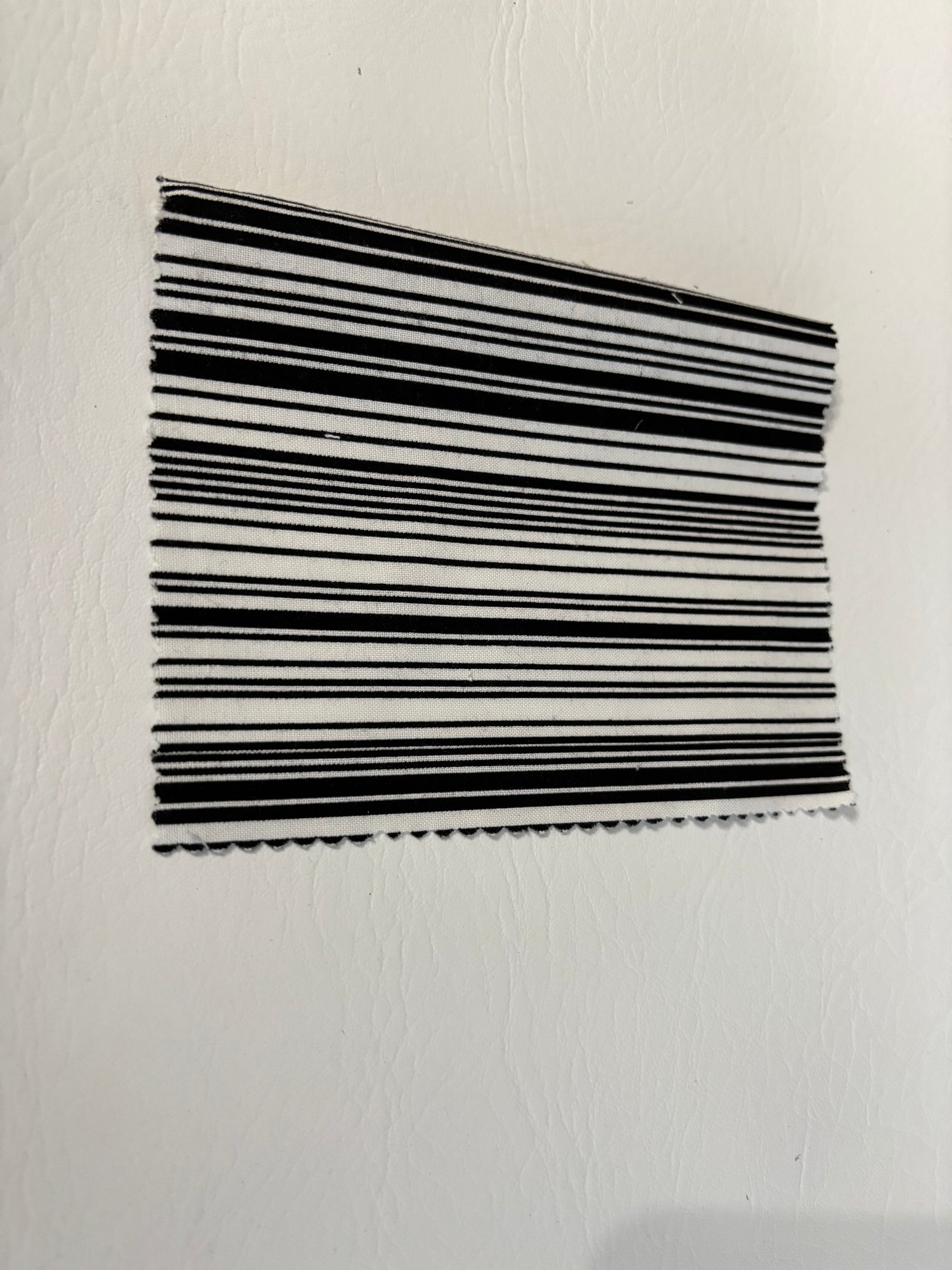 Coin Purse Black and White Barcode