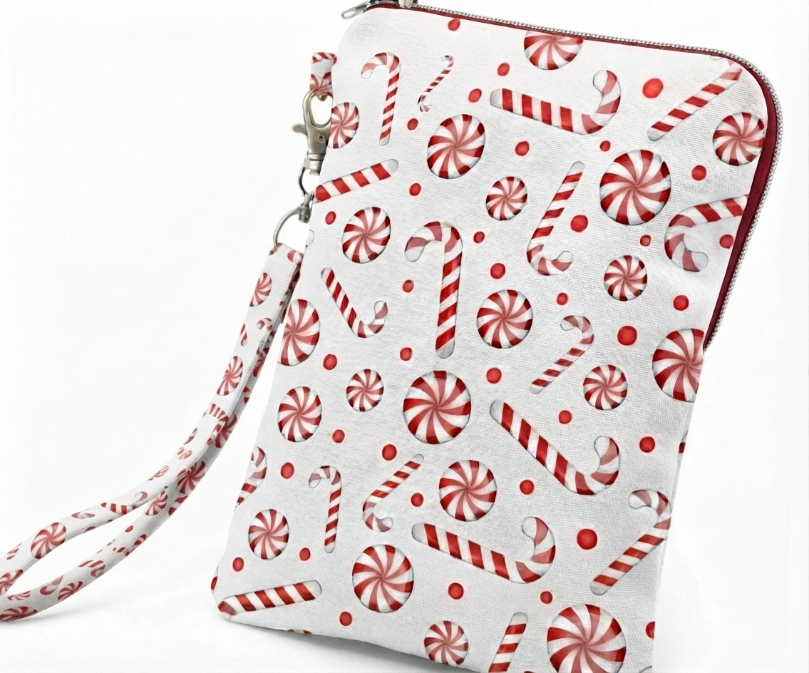 Penelope Christmas Cellphone Wallet Holder