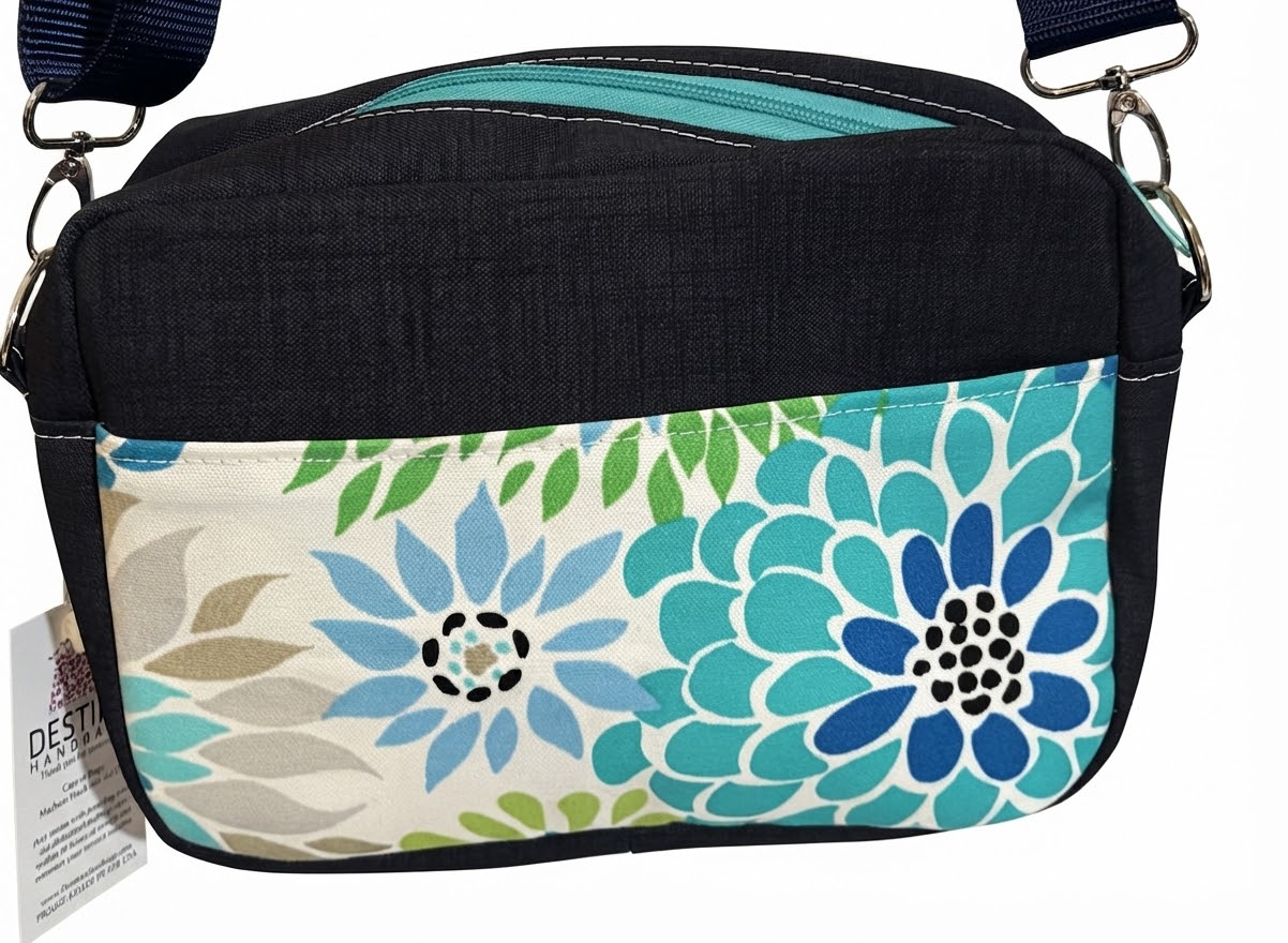 Emily Blue Lime Floral