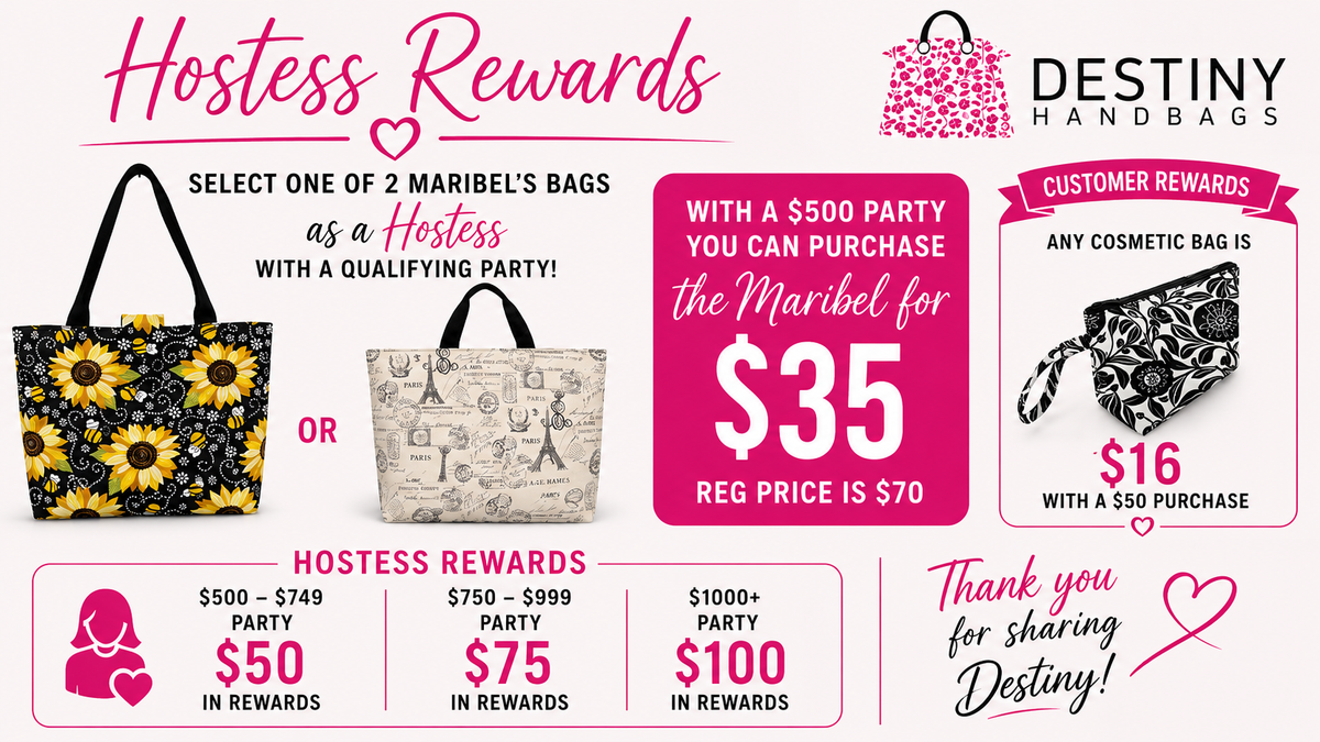 September Hostess Reward Bag