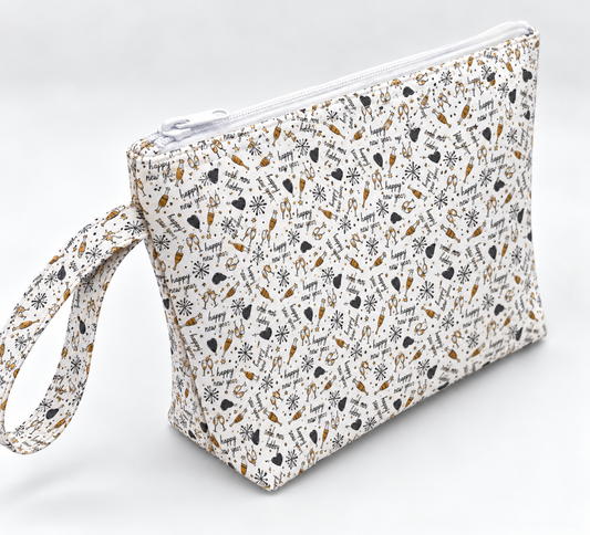 NYE Cheers Forever Cosmetic Bag